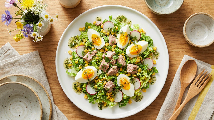 Salat mit Thunfisch