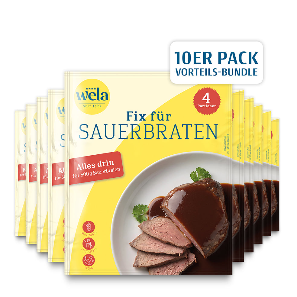 Wela Fix für Sauerbraten 10er Pack Vorteils-Bundle