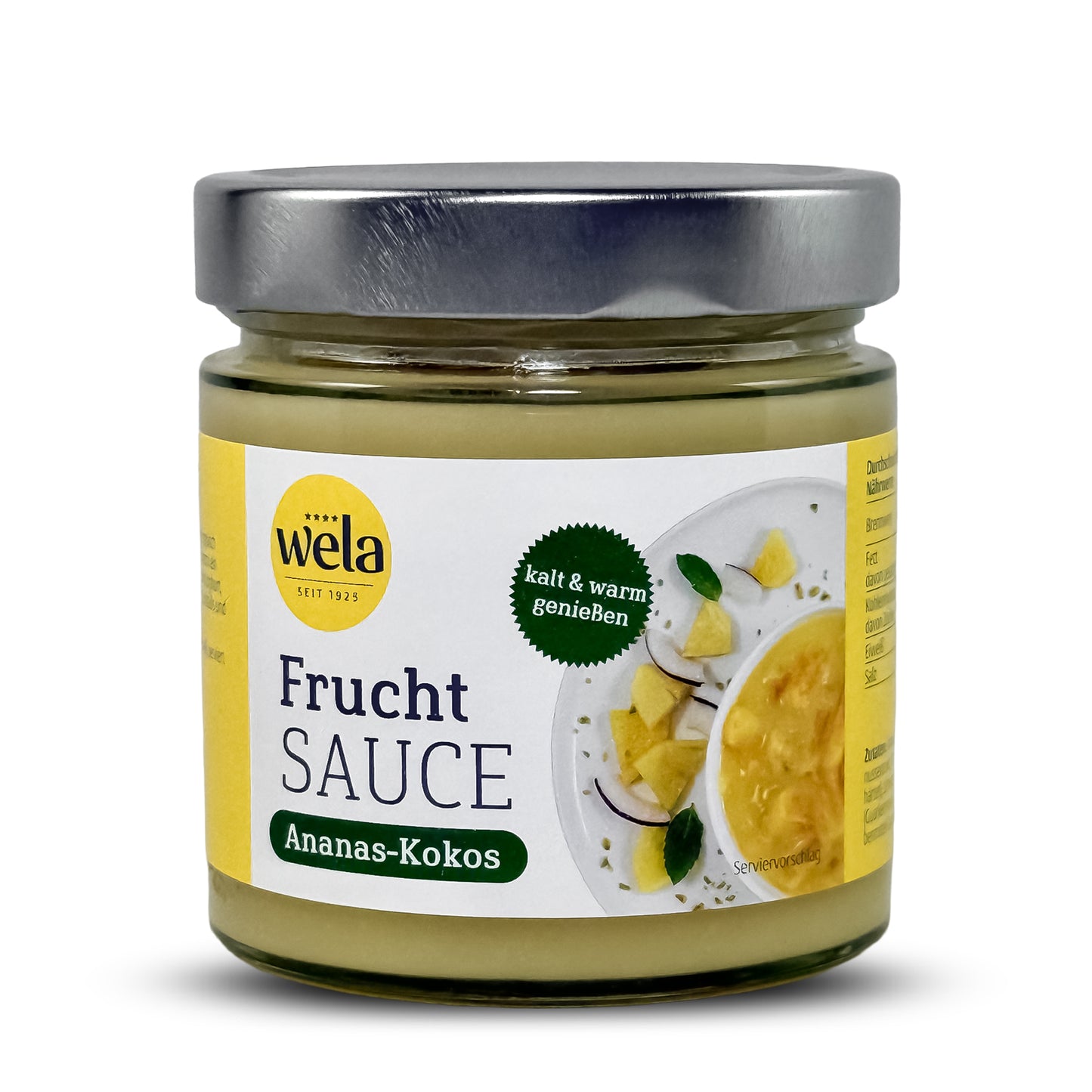 Wela Fruchtsauce Ananas-Kokos