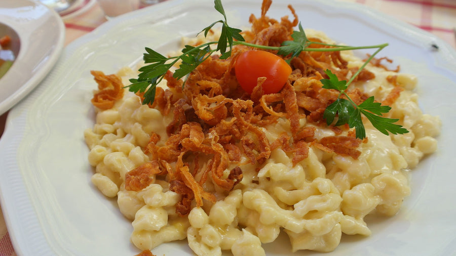 Cremige Käsespätzle