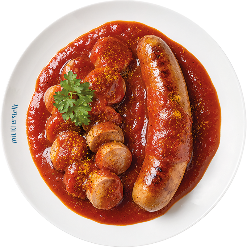 Wela Sauce zu Currywurst Gourmet