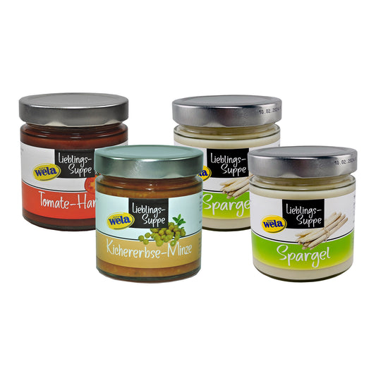 Lieblings-Suppe Starter-Sortiment