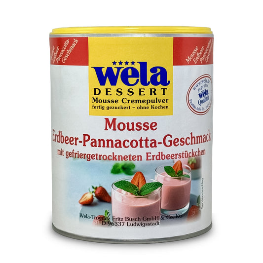 Wela Mousse Erdbeer-Pannacotta-Geschmack