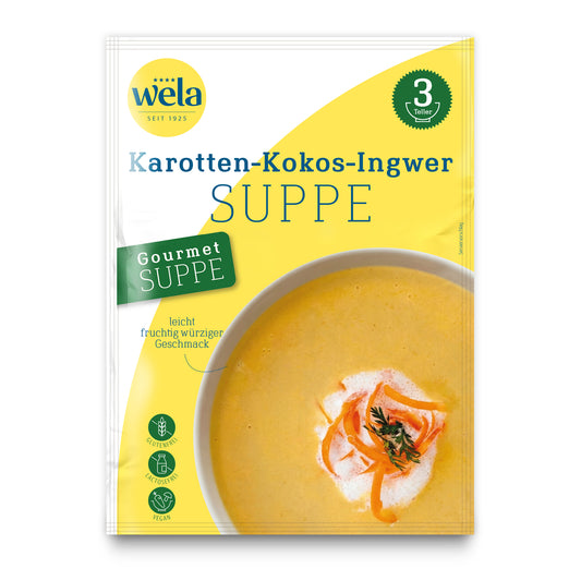 Wela Karotte-Kokos-Ingwersuppe Gourmet