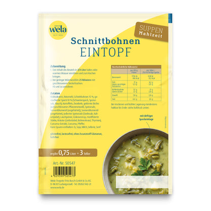 Wela Schnittbohnen-Eintopf