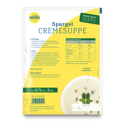 Wela Spargelcremesuppe Gourmet